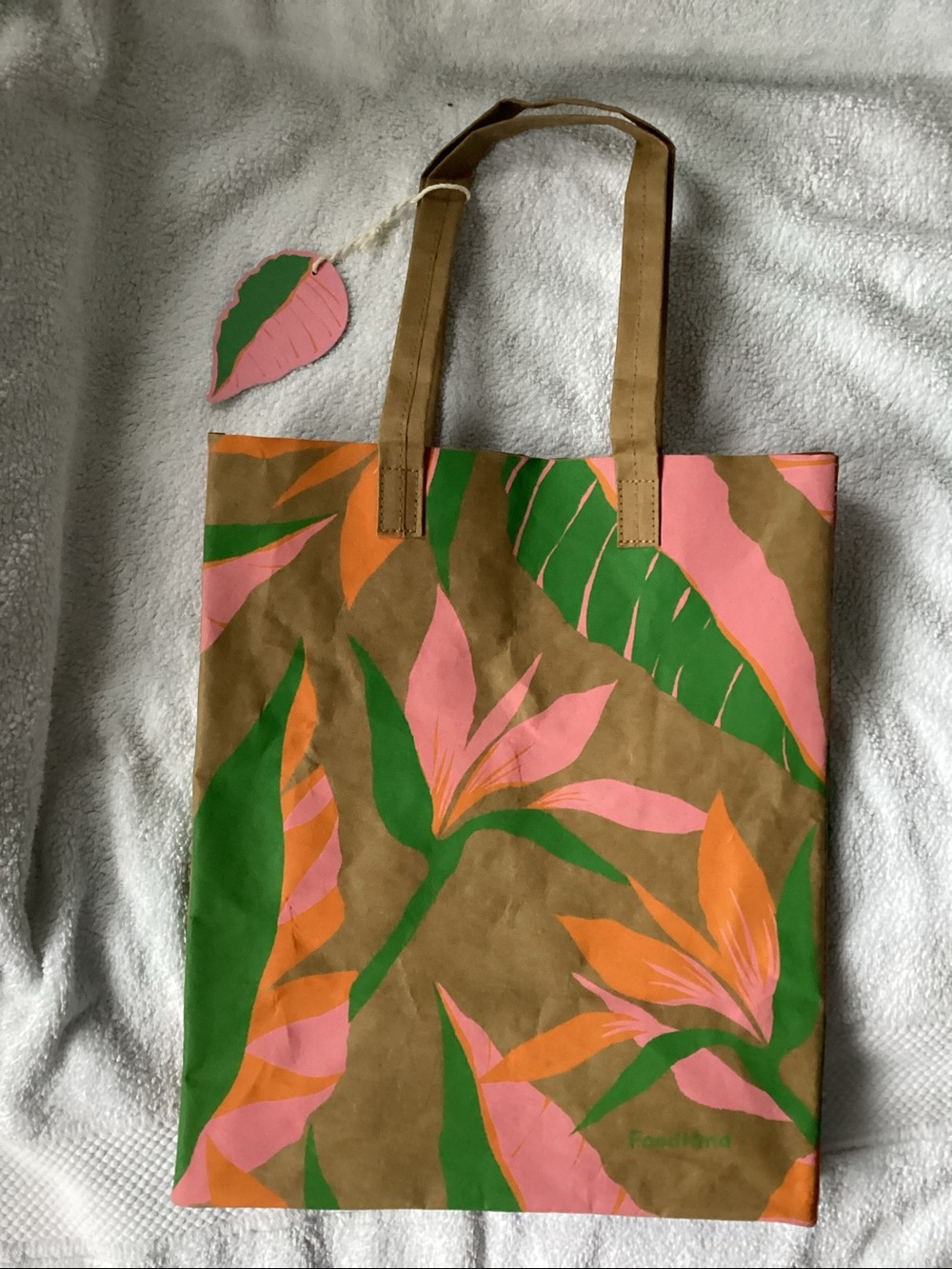 NWT Foodland Washable Reusable Tote